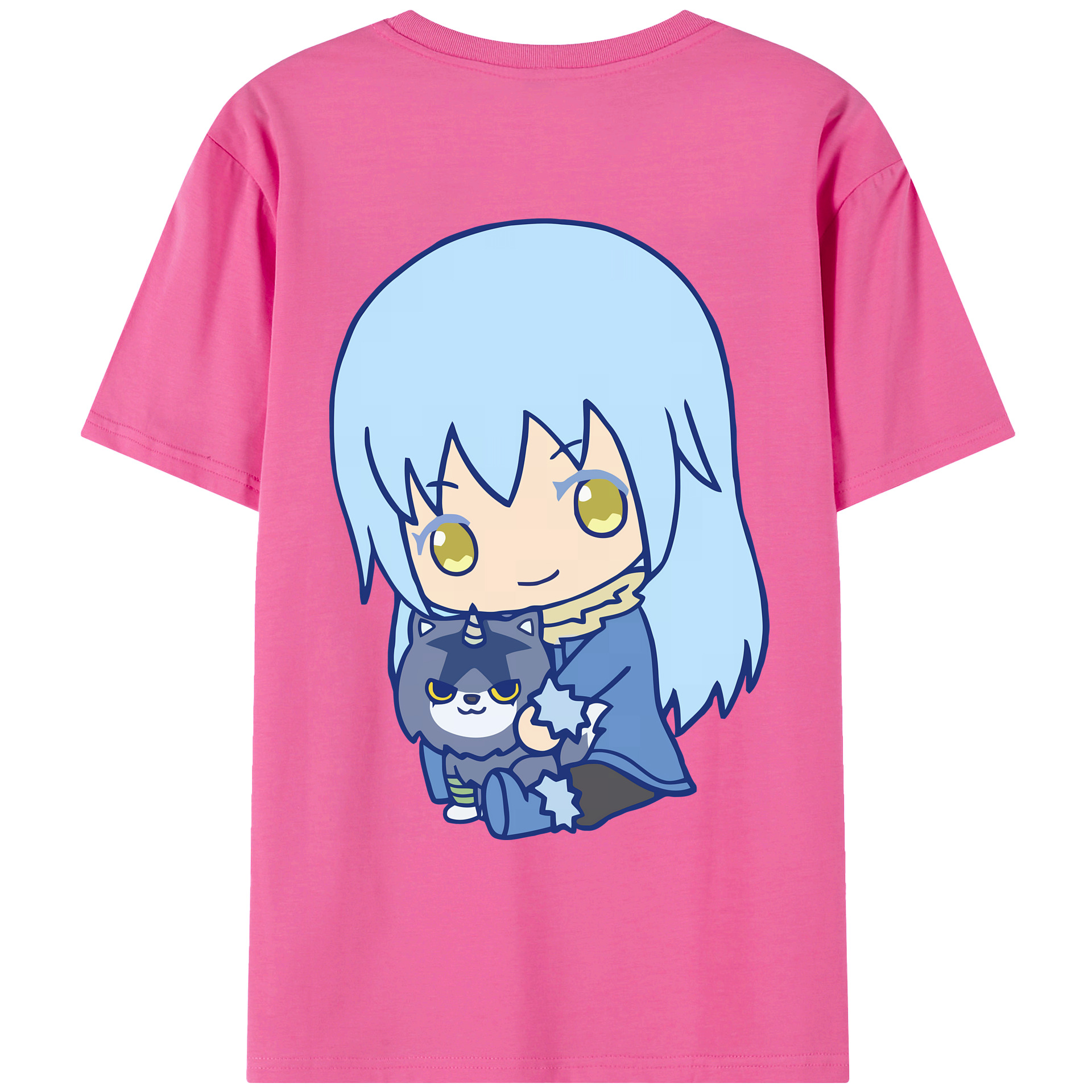 （画像用） 転スラ Regarding Reincarnated to Slime レディース半袖Tシャツ(バックプリント)